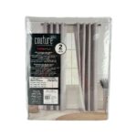 Couture by Commonwealth Blackout Curtains- Silver1
