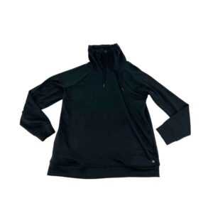 Gaiam Women's Black Cowl Neck Pullover Sweater 04