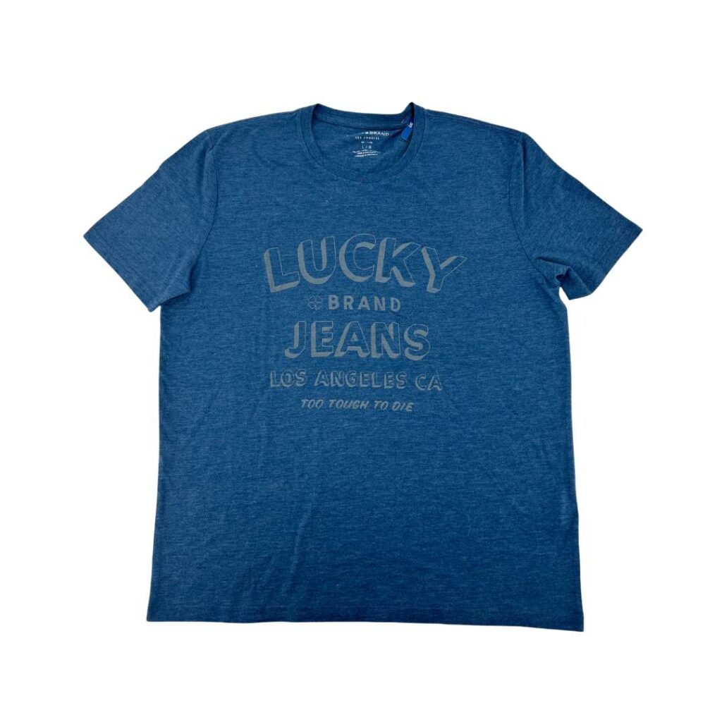 Lucky Brand Men's Blue T-Shirt / Various Sizes – CanadaWide Liquidations