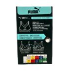 Puma Women's Pink & White 2 Pack Seamless Sprts Bra 02