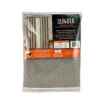 SUN+BLK Total Blackout Curtains- Bradley Khaki1