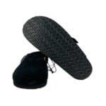 Aquatherm Women's Black Suede Clogs 02