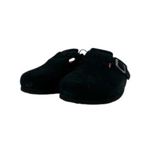 Aquatherm Women's Black Suede Clogs 07