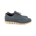 Cole Haan Men's Grey Zerogrand Stitchlite Oxford Shoes 04