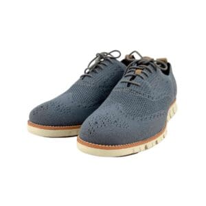 Cole Haan Men's Grey Zerogrand Stitchlite Oxford Shoes 06