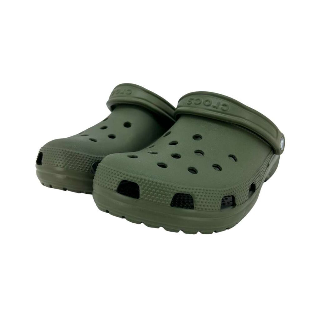 Crocs Unisex Green Classic Clog Shoe / Various Sizes