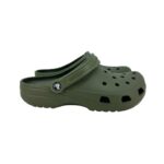 Crocs Unisex Green Classic Clog Shoe3