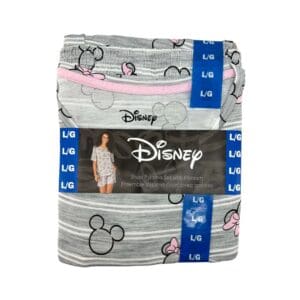 Disney Women's Grey & Pink Pyjama Set