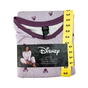 Disney Women's Purple Cozy Pyjama Set