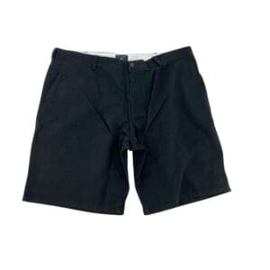 Dockers Men's Black Casual Flat Front Shorts 01