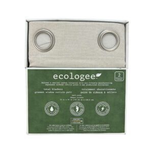 Ecologee Natural Total Blackout Curtains