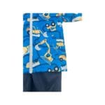 Gusti Toddler Boy's Blue Lined Rain Suit2
