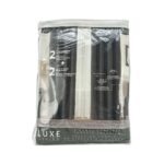 Luxe Living 4 Panel Complete Curtain Solution- Dark Grey1