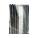 Luxe Living 4 Panel Complete Curtain Solution- Dark Grey2