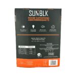 SUN+BLK Room Darkening Soft Velvet Curtains- Light Grey1