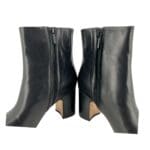Sam Edelman Women's Fawn Black Leather Boots 01