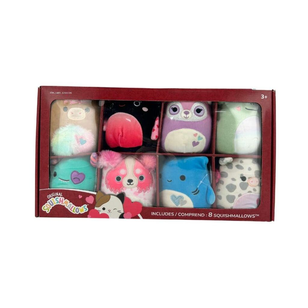 Squishmallows Love Theme Pack of Plushies 5″ Figures
