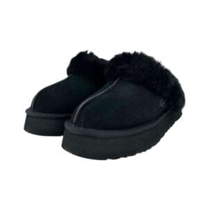 UGG Women's Black Disquette Slippers