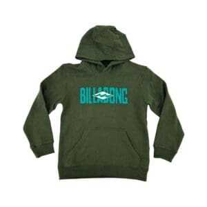 Billabong Boy's Green Hoodie