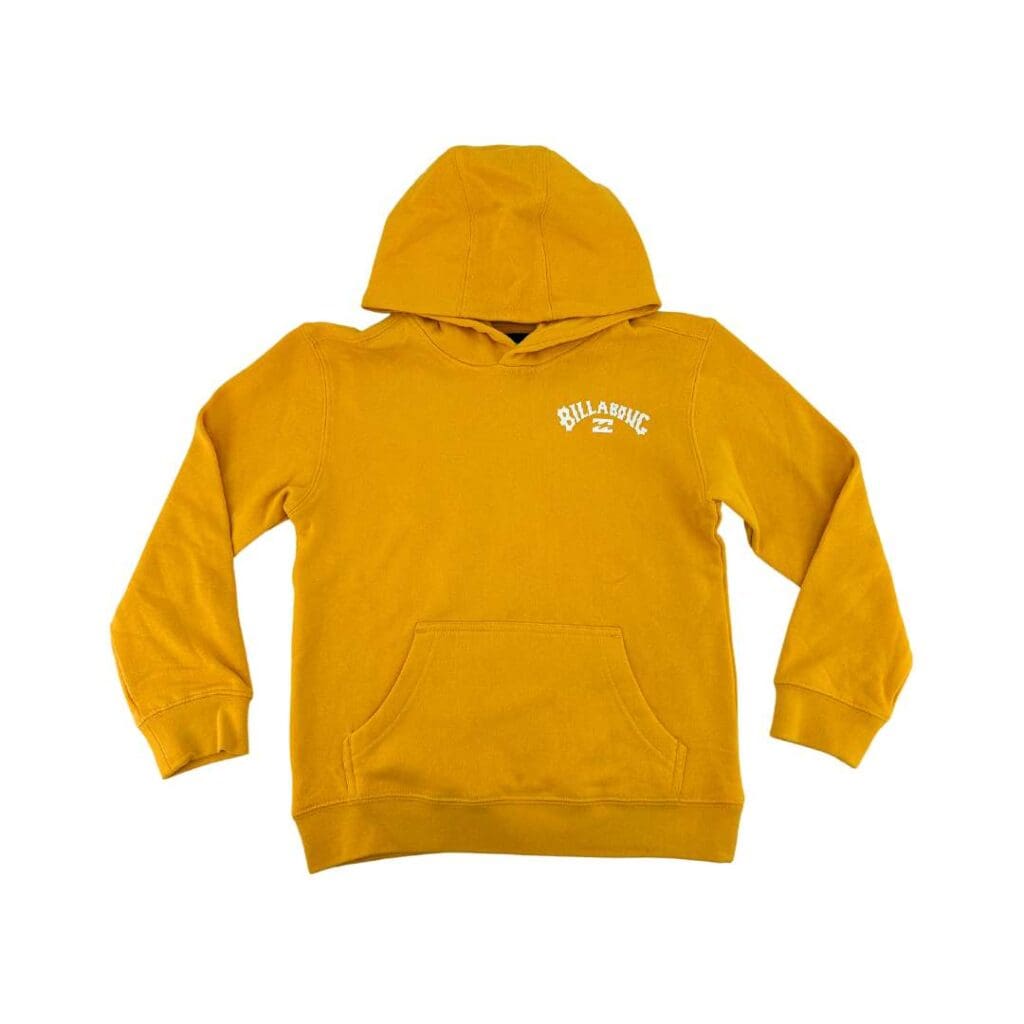 Billabong Boy’s Yellow Hoodie / Various Sizes CanadaWide Liquidations