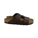 Birkenstock Men's Dark Brown Arizona BS Regular Fit Sandals2