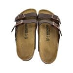 Birkenstock Men's Dark Brown Arizona BS Regular Fit Sandals3