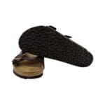 Birkenstock Men's Dark Brown Arizona BS Regular Fit Sandals4