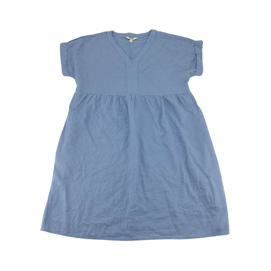 Briggs New York Women's Blue Linen Blend Dress / Various Sizes  CanadaWide  Liquidations
