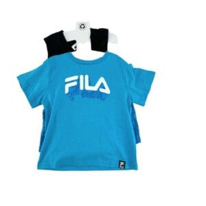 Fila Boy's Blue & Black Summer clothing Set 02