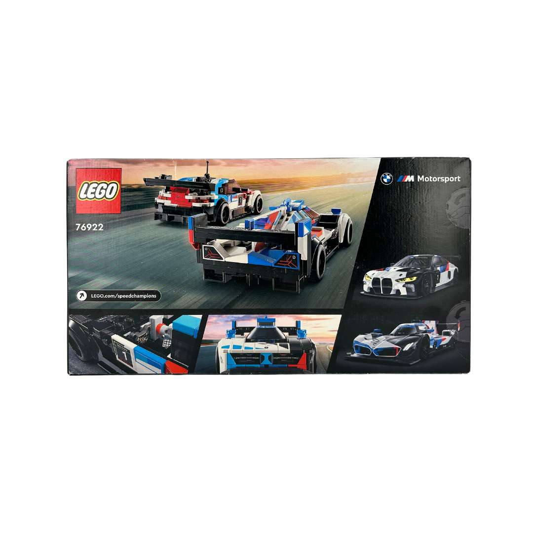 LEGO Speed Champions BMW M4 GT3 & BMW M Hybrid V8 Building Set / 76922 ...