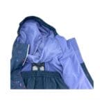 Paradox Girl's Navy Lined Rain Suit3