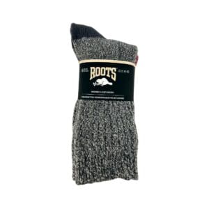 Roots Women's Grey & Berry Cozy Socks