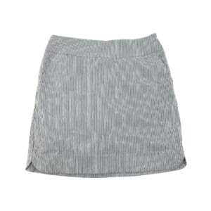 S.C. & Co. Women's White Skort with Blue Pinstripes