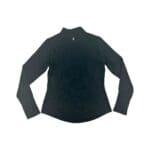 Spyder Women's Black Quarter Zip Long Sleeve Shirt1