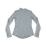Spyder Women's Light Grey Quarter Zip Long Sleeve Shirt12