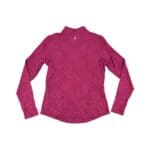 Spyder Women's Pink Quarter Zip Long Sleeve Shirt1
