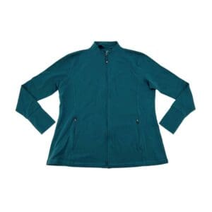 Tuff Veda Women's Green Yoga Jacket 02