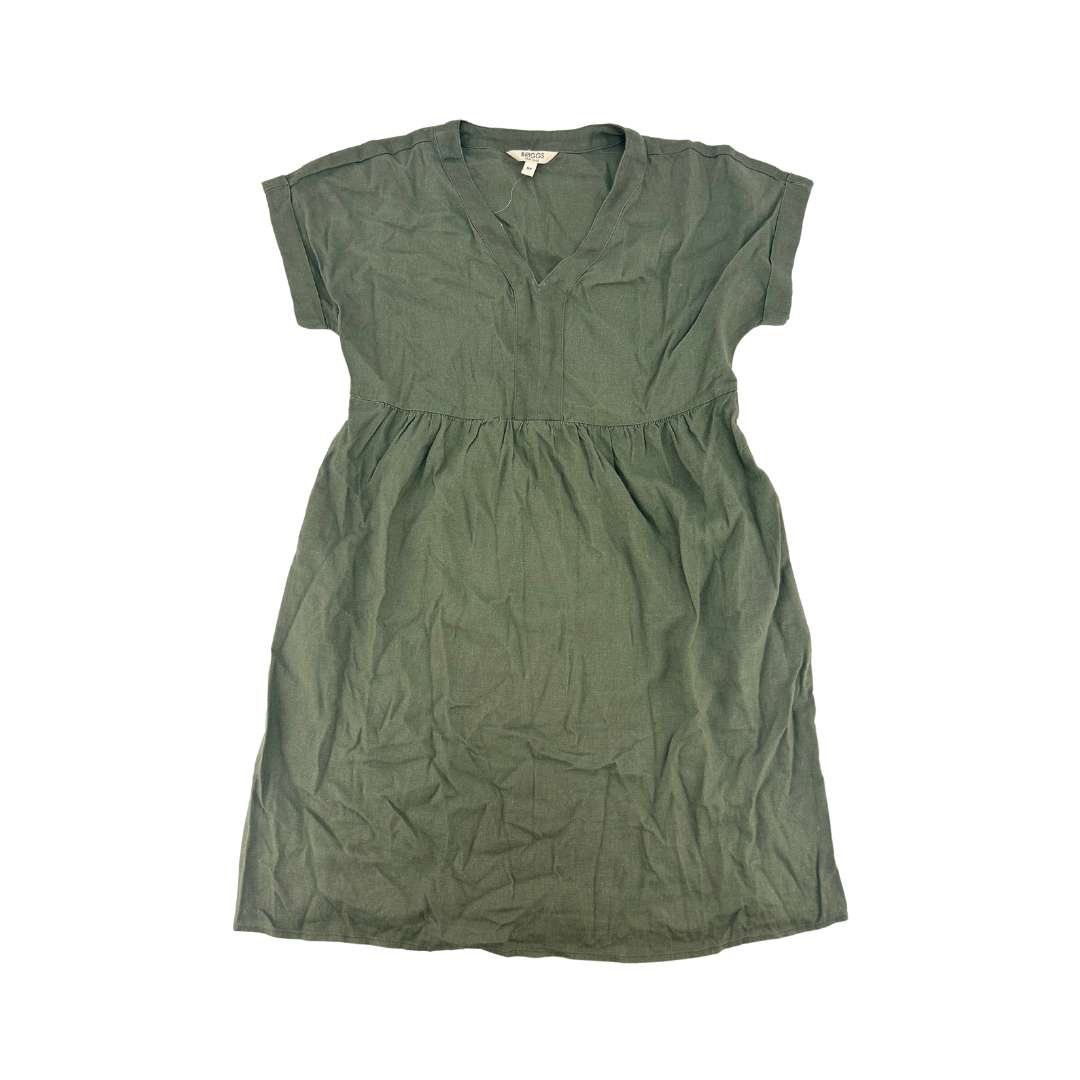 Briggs New York Women's Green Linen Blend Dress / Various Sizes   CanadaWide Liquidations