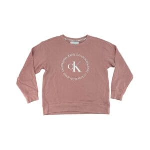 Calvin Klein Women's Pink Crewneck Sweater