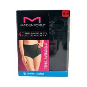 Maidenform Women's Black Tummy Toning Briefs