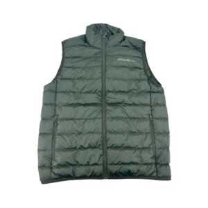 Eddie Bauer Men's Green Puffer Vest