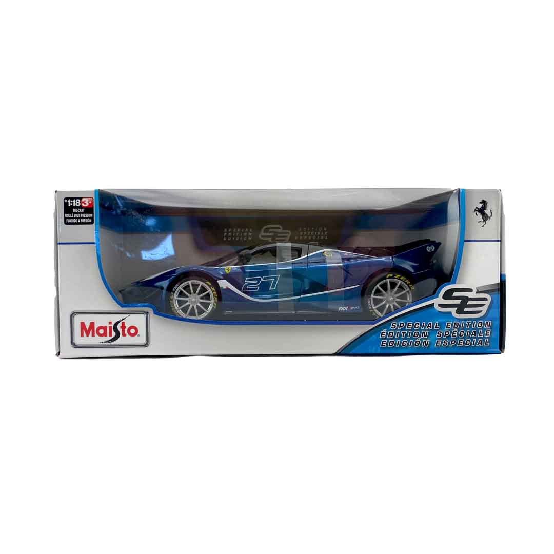 Maisto Special Edition Blue Ferrari FXX-K Evo Scale Model