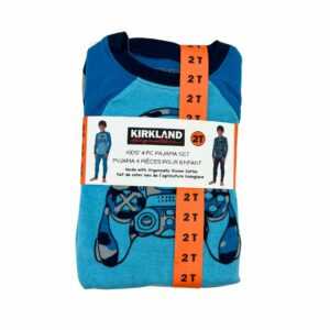 Kirkland Boy's Blue Video Game Pyjamas 04
