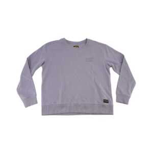 CAT Women's Light Purple Crewneck Sweater