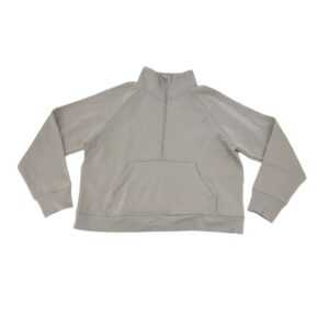 Danskin Women's Tan 1:2 Zip Sweater 01