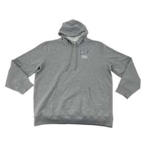 GAP Men's Grey Pullover Fleece Hoodie 01