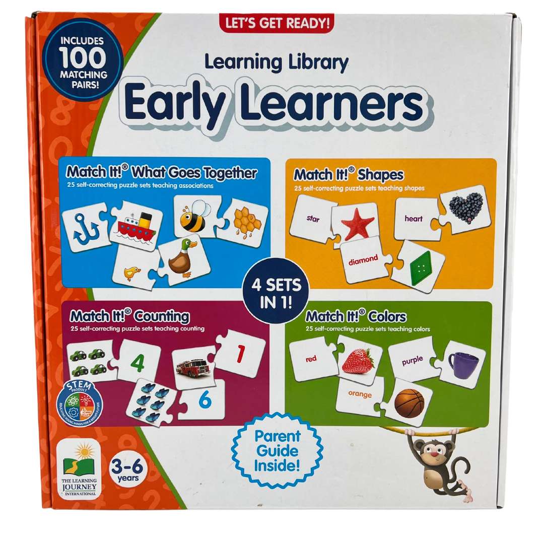The Learning Journey Learning Library: Early Learners Set / Ages 3-6 ...