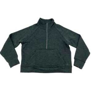 Danskin Women's Grey 1:2 Zip Sweater 02