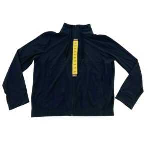 Kirkland Women's Black Active Full Zip Sweater 01