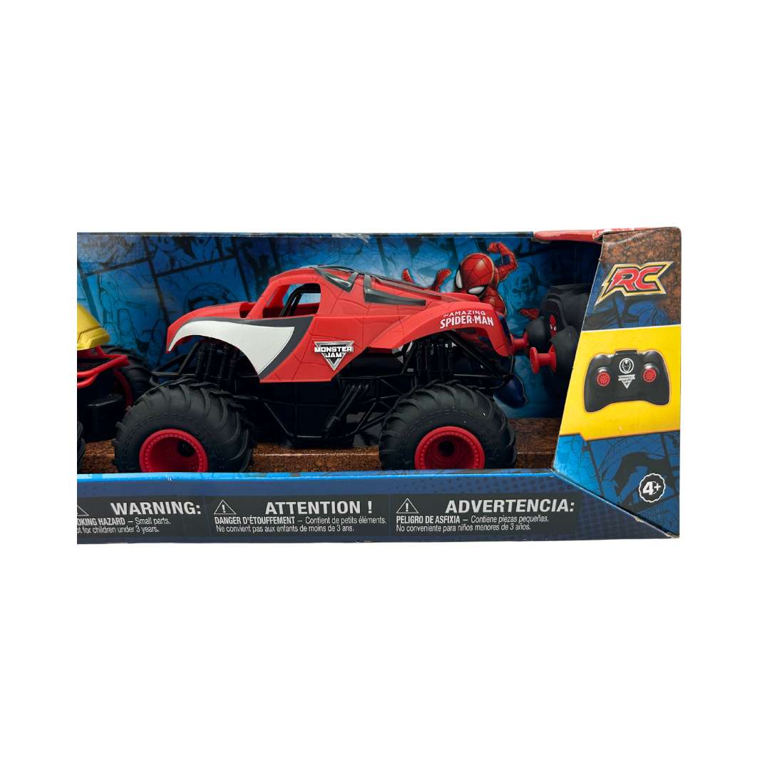 Monster Jam x Marvel Super Hero RC Pack / Spider-Man & Iron